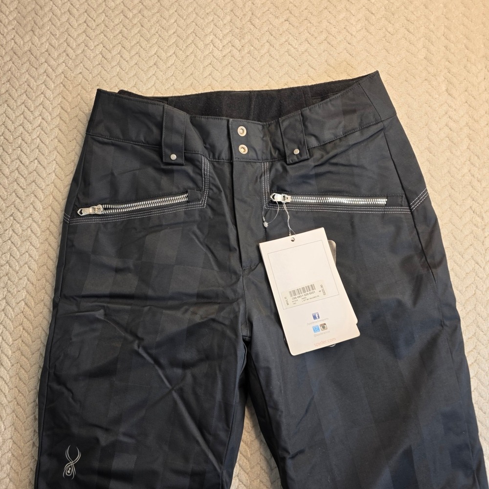 Spyder Black Women's Ski Pants with Zip Pockets